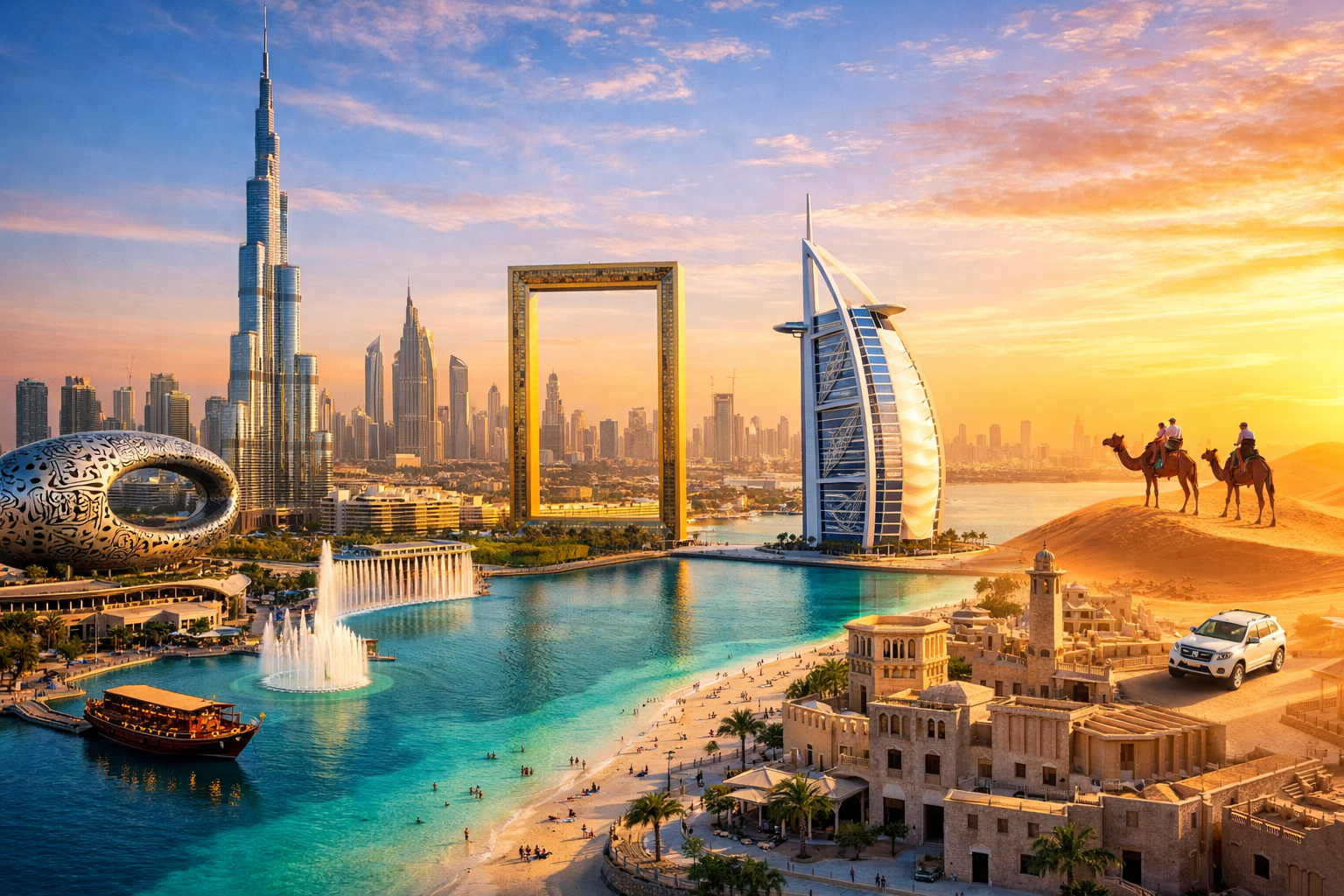 Places to visit in Dubai – Top attractions for the visitors